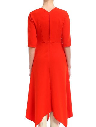 Червона сукня DOROTHEE SCHUMACHER : фото 4 - Invogue